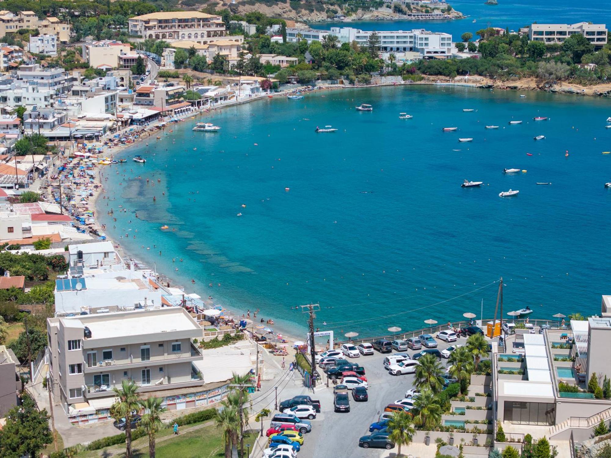 Mk Summer Breeze Luxury Apartments Agia Pelagia  Exterior foto